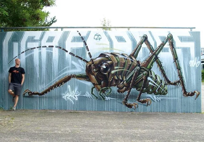 German Artist Takes Street Art To Another Level With His 34 ‘Sliced’ Animals