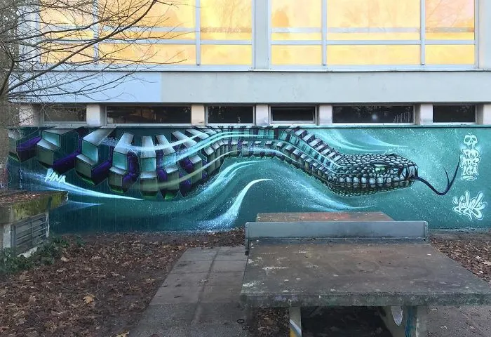German Artist Takes Street Art To Another Level With His 34 ‘Sliced’ Animals