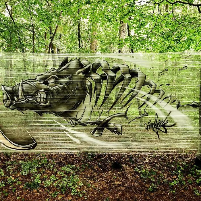 German Artist Takes Street Art To Another Level With His 34 ‘Sliced’ Animals