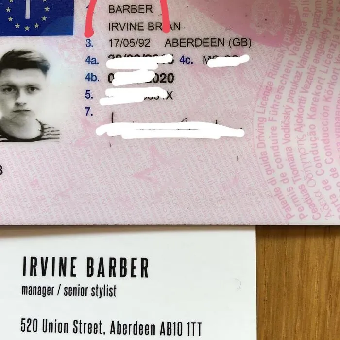 Just To Show To All My Clients That Don’t Believe My Surname Is Barber