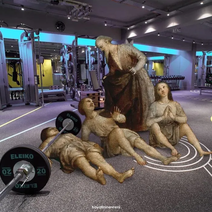 At The Gym