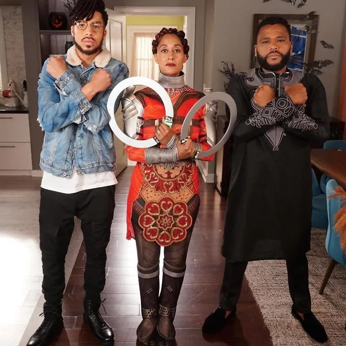Elenco de Black-ish como personajes de Black Panther
