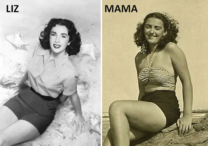 My Mother And Liz: Similar Times, Similar Styles And Gestures