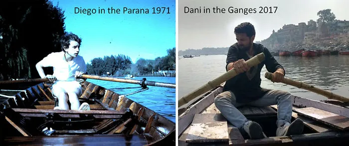 Me And Dani Rowing