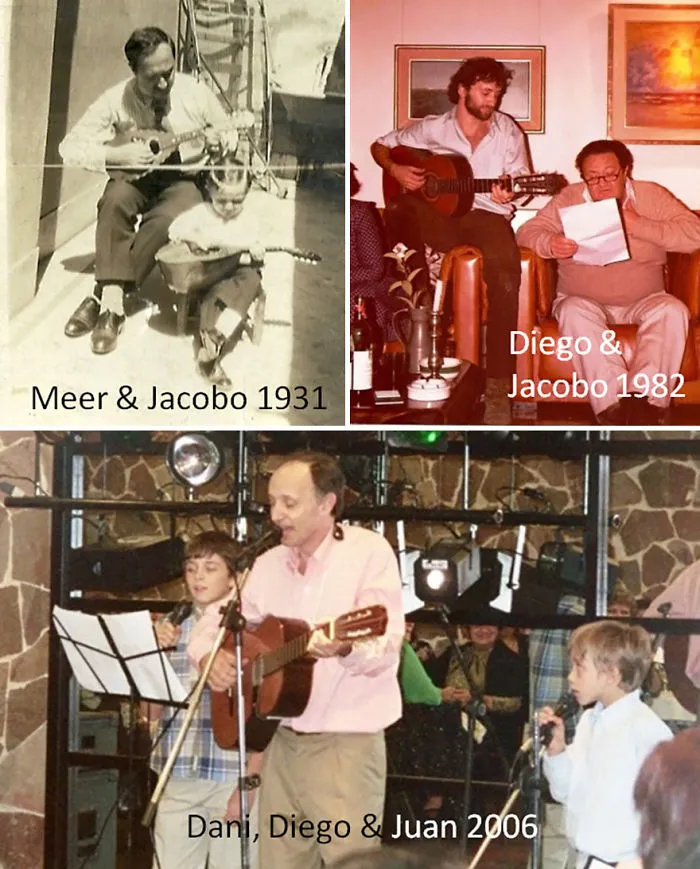 Four Generations Making Music