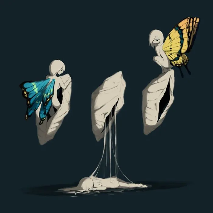50 Powerful Illustrations By Japanese Artist That Will Make You Think (New Pics)