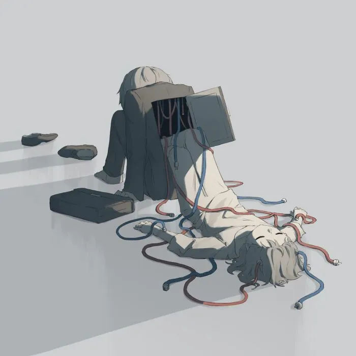 50 Powerful Illustrations By Japanese Artist That Will Make You Think (New Pics)