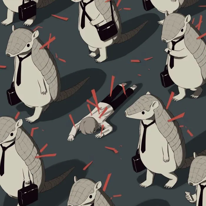 50 Powerful Illustrations By Japanese Artist That Will Make You Think (New Pics)