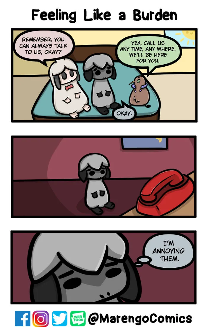 My 25 Heartwarming And Wholesome Comics About A Shy Sheep Fighting To Overcome Insecurities