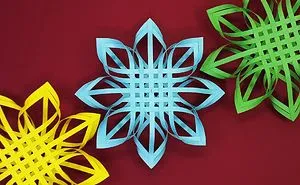 Diy Christmas Decor! | How To Make Paper Snowflakes Easy Steps | Christmas Decoration Ideas
