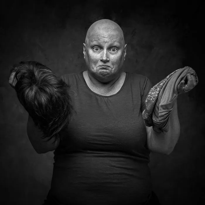 I Captured My Own Journey Of Cancer With This Series Of Self Portraits And It Led To This.