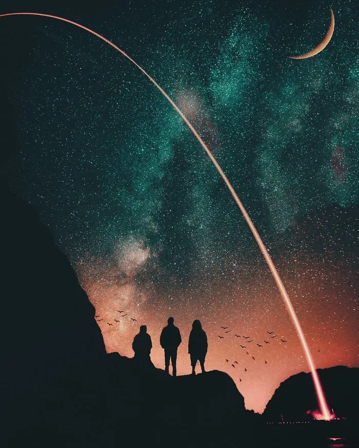 I Taught Myself How To Use Photoshop So That I Could Create These Surreal Images