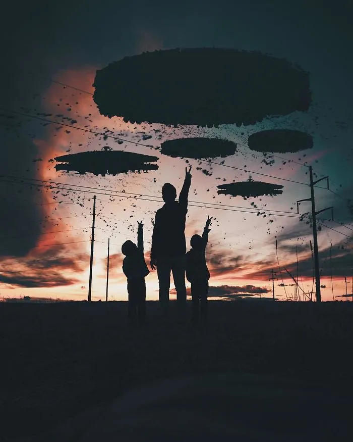 I Taught Myself How To Use Photoshop So That I Could Create These Surreal Images