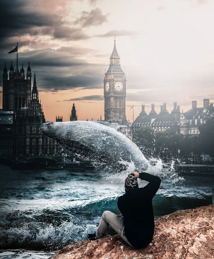 I Taught Myself How To Use Photoshop So That I Could Create These Surreal Images