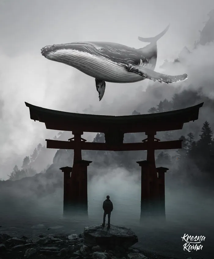 I Taught Myself How To Use Photoshop So That I Could Create These Surreal Images