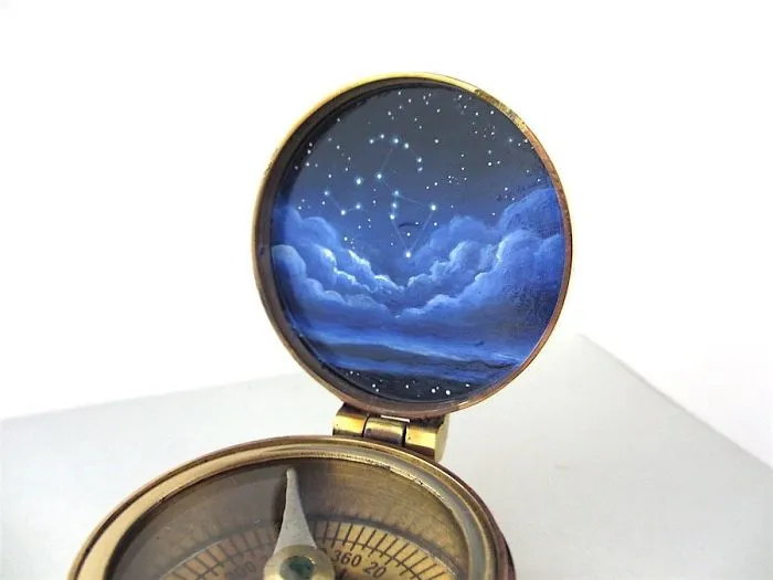 I Paint Adventure Portals That Fit Into Lockets And Compasses