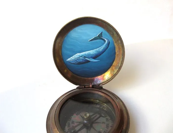 I Paint Adventure Portals That Fit Into Lockets And Compasses