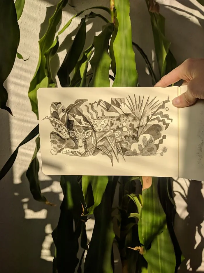 Since Childhood I Have Been Amazed By Nature Films, So I Dedicated My Inktober Drawings To David Attenborough (30 Pics)