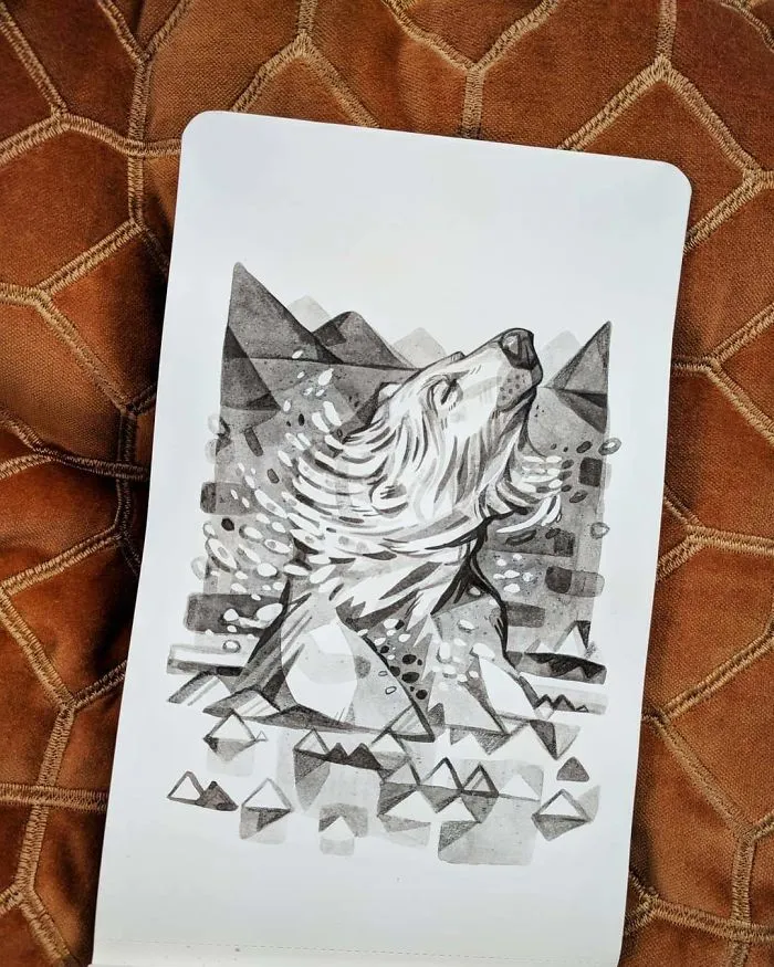 Since Childhood I Have Been Amazed By Nature Films, So I Dedicated My Inktober Drawings To David Attenborough (30 Pics)