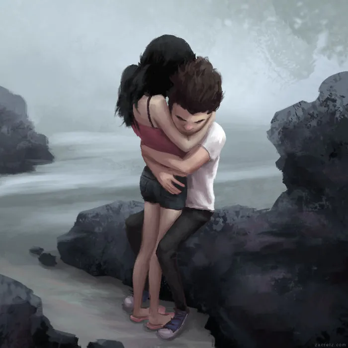 30 Idyllic Illustrations Of Love And Affection That Will Warm Your Heart