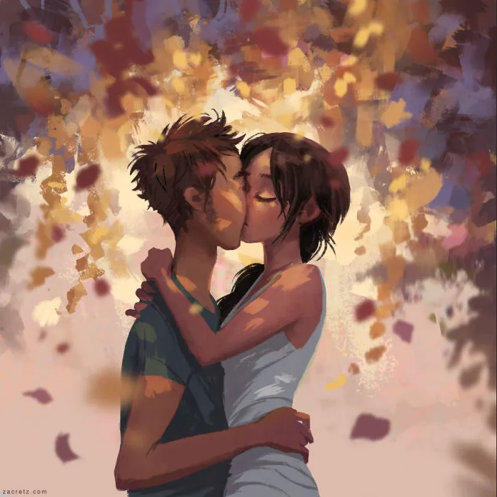 30 Idyllic Illustrations Of Love And Affection That Will Warm Your Heart
