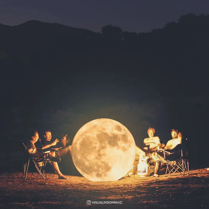 I Am A Selenophile That Expresses His Love To The Moon Through Art
