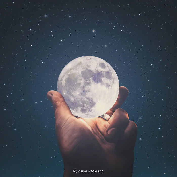 I Am A Selenophile That Expresses His Love To The Moon Through Art