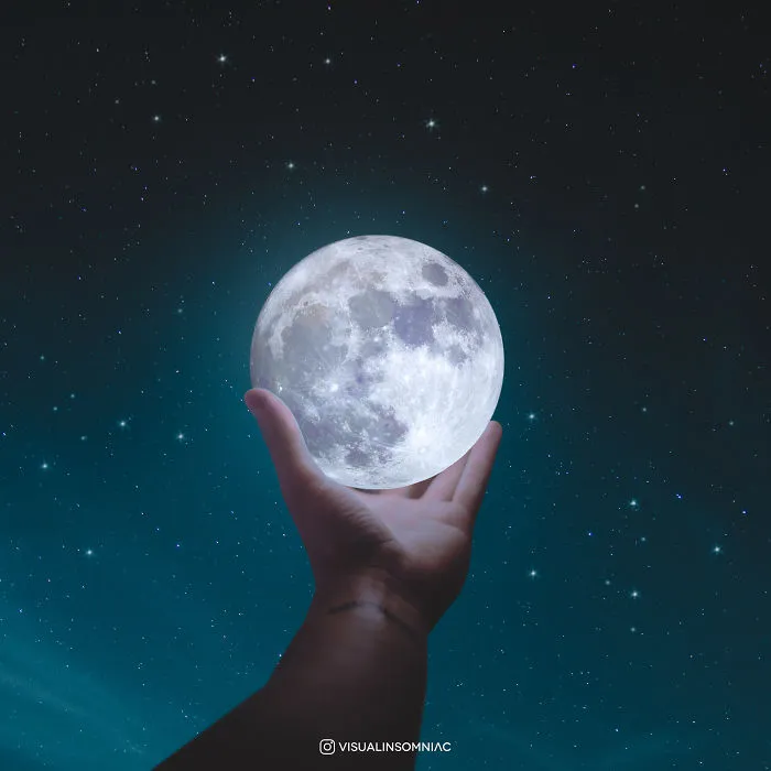 I Am A Selenophile That Expresses His Love To The Moon Through Art