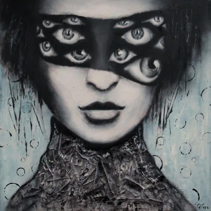 Points Of View - Oil On Canvas By Giuseppina Irene Groccia Gigro