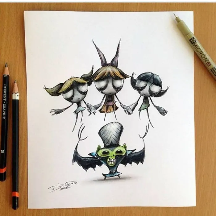 Artist Creepyfies 31 Of Your Favorite Cartoon Characters And They Will Give You Chills