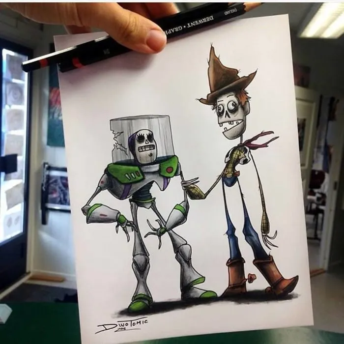 Artist Creepyfies 31 Of Your Favorite Cartoon Characters And They Will Give You Chills