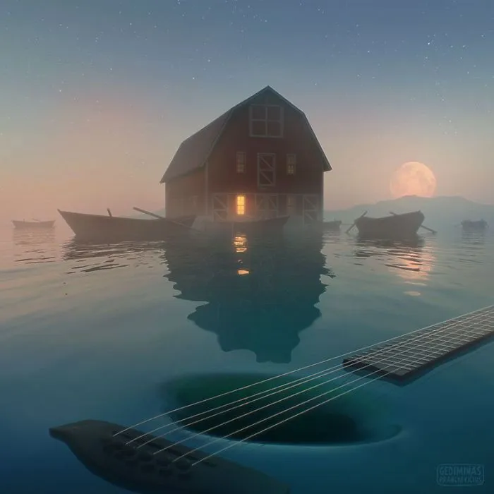 This Artist Creates Surreal Worlds That You Would Want To Go Them
