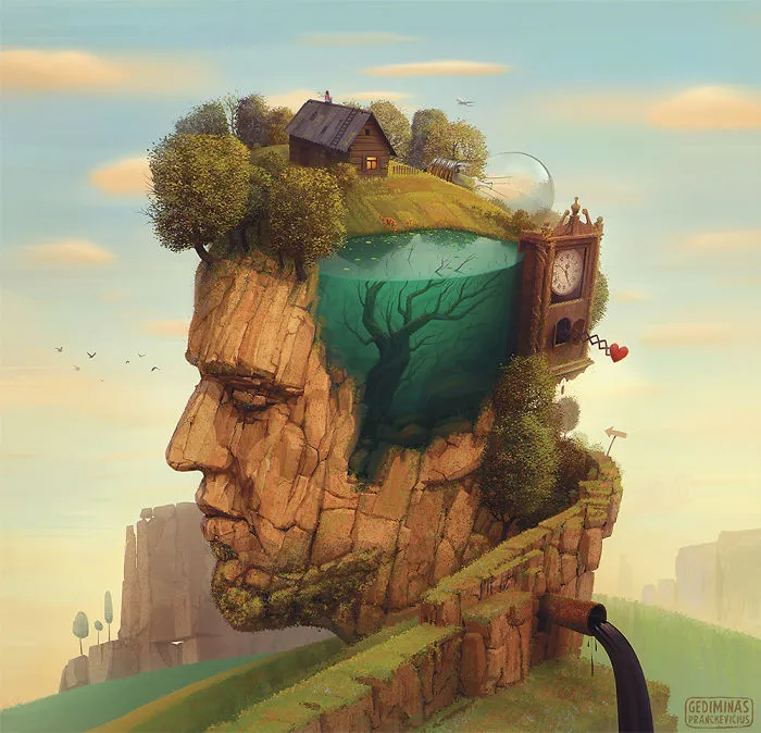 This Artist Creates Surreal Worlds That You Would Want To Go Them