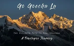 I Made This Timelapse Video During My Trek To The 3rd Highest Mountain Of The World - Kanchenjunga