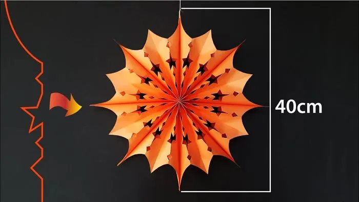Paper Stars For Christmas Decoration | Easy Paper Snowflakes | Diy Christmas Decor Ideas