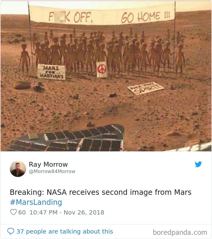 40 Hilarious Reactions To NASA’s InSight’s First Photos From Mars