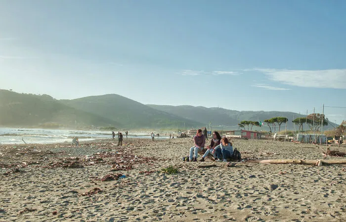 I Have Visited Marinella Di Sarzana Beach In Italy After The Nearby River Flood