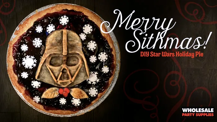 Star Wars Darth Vader Holiday Pie