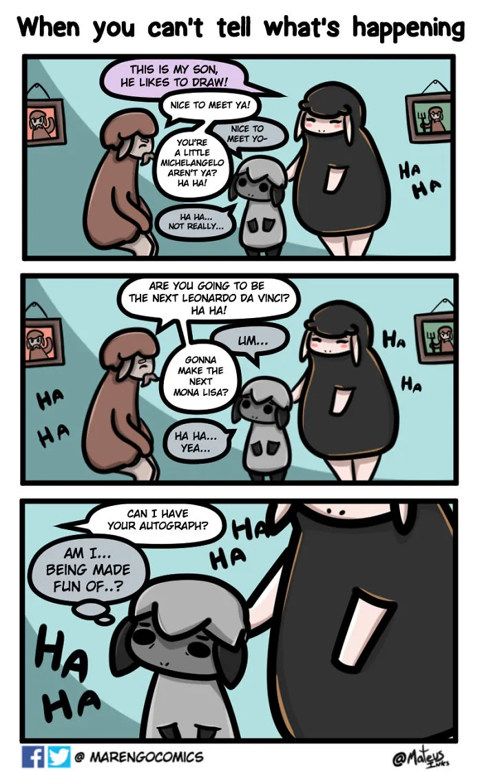 My 25 Heartwarming And Wholesome Comics About A Shy Sheep Fighting To Overcome Insecurities
