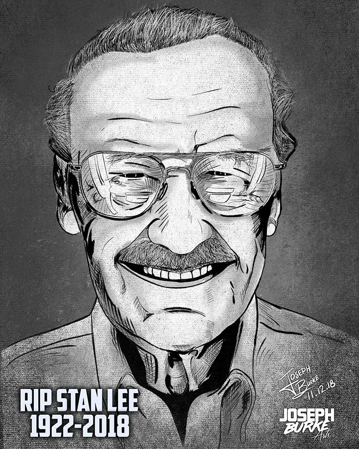 40+ Tributos de artistas al fallecido Stan Lee, leyenda de los cómics