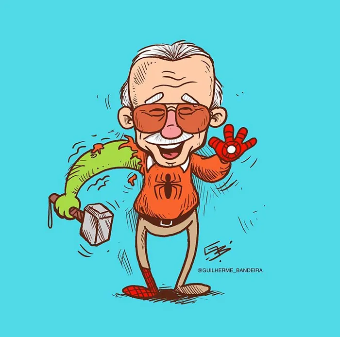40+ Tributos de artistas al fallecido Stan Lee, leyenda de los cómics