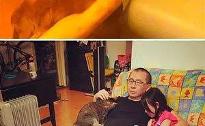 30 Photos Of Dogs Growing Up Next To Their Owners