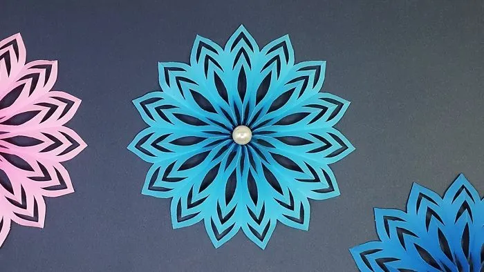 How To Make A Paper Snowflake (Paper Star) | Make Christmas Decoration Yourself