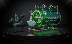 If Carlsberg, Ikea, Apple, Ferrari, Red Bull Re-Designed Santas Sleigh, This Is What It Would Look Like...