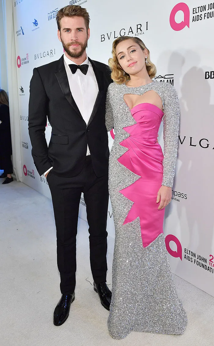 Miley Cyrus And Liam Hemsworth
