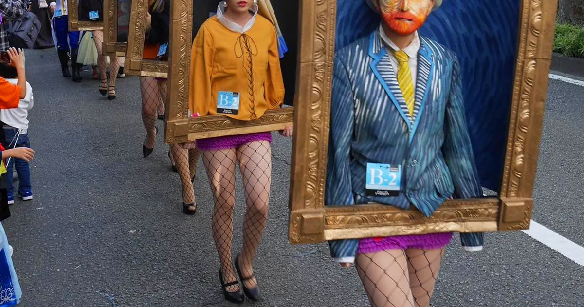 Estas estudiantes de arte japonesas se transformaron en cuadros famosos, incluido el mayor fail, el Ecce Homo