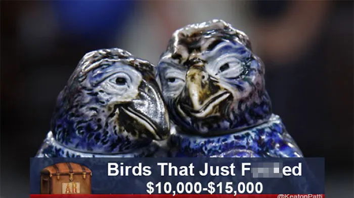 Someone Added Hilarious Captions To Antiques Roadshow Items, And They're Better Than The Original