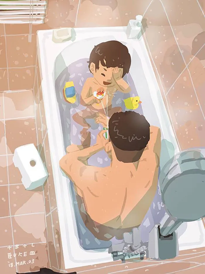 Single Dad Illustrates What It's Like To Raise A Child, And It'll Melt Your Heart (38 Pics)