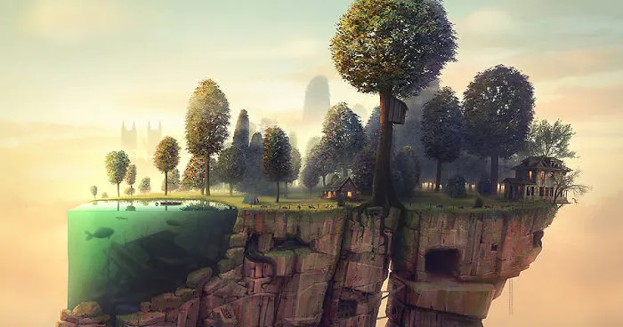 This Artist Creates Surreal Worlds That You Would Want To Go Them