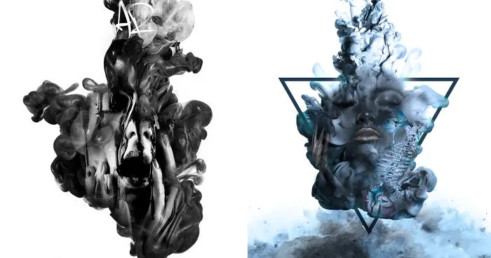 I Create Digital Artwork Using A Technique Called "Double Exposure" To Cope With Trauma In My Life